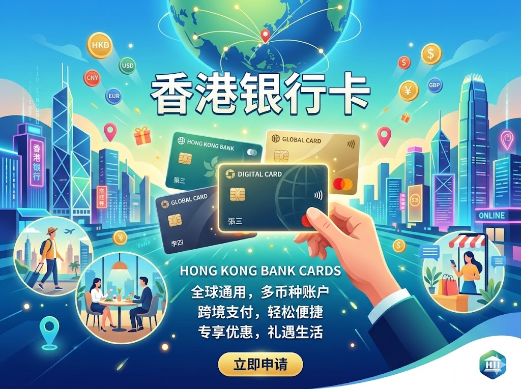 香港银行卡怎么选？5家横评，说说我的真实判断